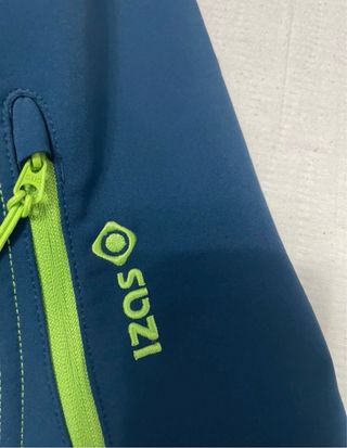 Cortavento Izas Trekking Escursionismo Blu Verde