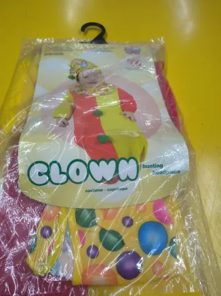 Costume Carnevale Baby Clown