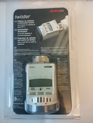 Regulador Radiador Burg Temporizador