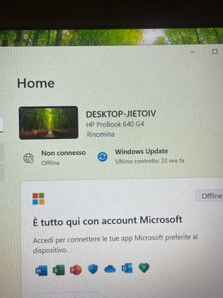 Pc Notebook Hp Probook 640 G4 i5 16/256 8 GEN.