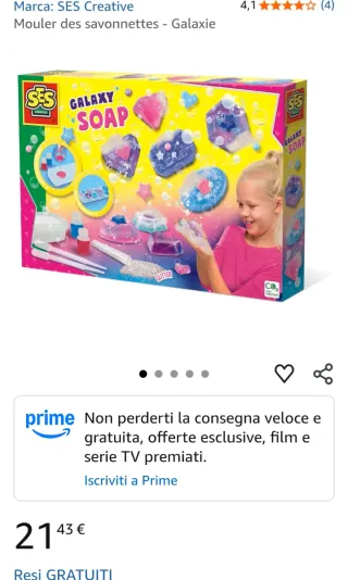 Kit per creare saponi SES Creative