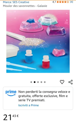 Kit per creare saponi SES Creative