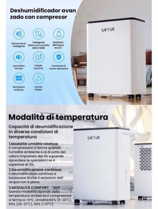 Deshumidificador 12L SIN ABRIR