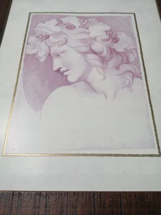 Stampa incorniciata in legno