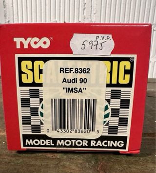 Lote 4 coches scalextric a estrenar. Tyco.