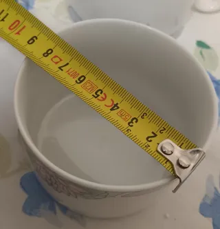 Set 2 Tazze Porcellana Elegance