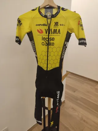 Tuta Ciclismo Body Skinsuit Visma Lease a Bike