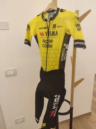 Tuta Ciclismo Body Skinsuit Visma Lease a Bike