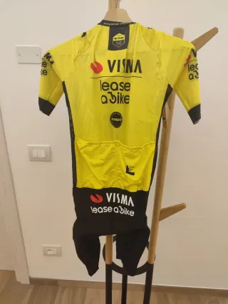 Tuta Ciclismo Body Skinsuit Visma Lease a Bike