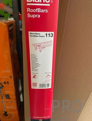 Barras portaequipajes Mont Blanc Supra 113