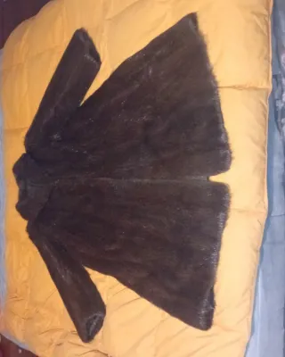 Pelliccia vintage marrone