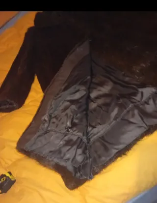 Pelliccia vintage marrone