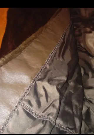 Pelliccia vintage marrone