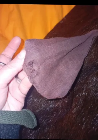 Pelliccia vintage marrone