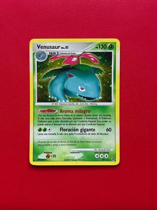 Carta Pokémon Venusaur Niv. 51 holo SW20