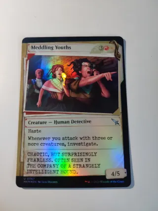 Carta Magic Meddling Youths Foil