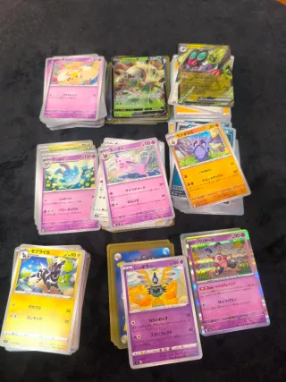 Lote 400 Cartas Pokémon Japonesas