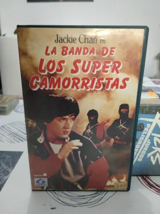 VHS Jackie Chan: La Banda de los Super Camorristas