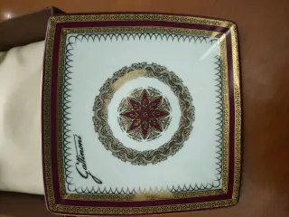 Piattino centrotavola porcellana Gattinoni