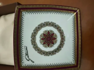 Piattino centrotavola porcellana Gattinoni