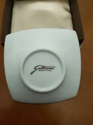 Piattino centrotavola porcellana Gattinoni