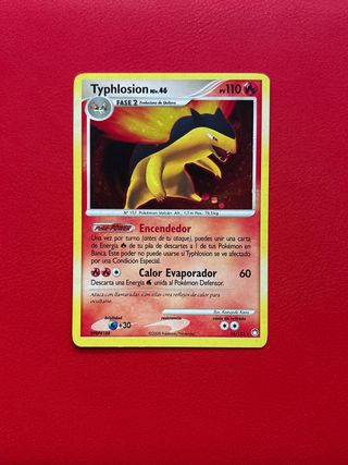 Carta Pokémon Typhlosion Niv.46 holo MT16