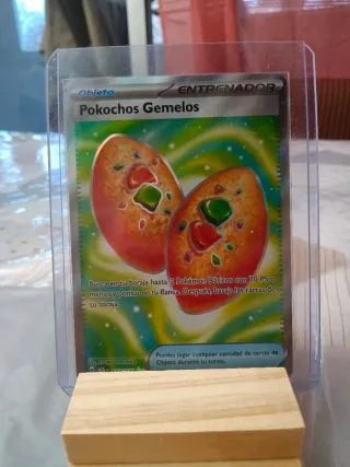 Carta Pokémon Pokochos Gemelos Entrenador