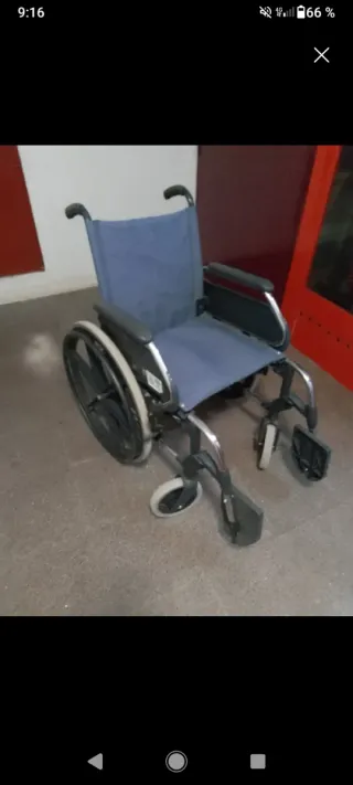 Alquiler sílla de ruedas y muletas