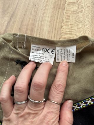 Disfraz India Talla M