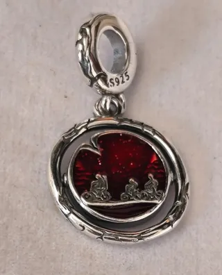 Charm Pandora Stranger Things Plata y Rojo