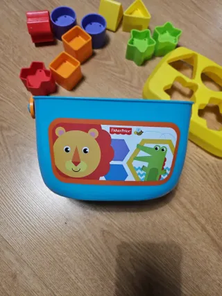Cubo Clasificador Formas Fisher Price
