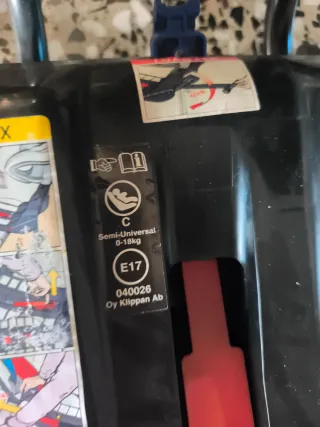 Silla de coche Klippan Kiss Iso-Fix Safety System