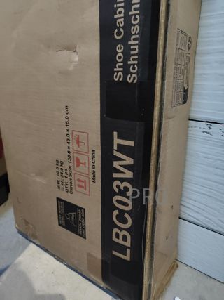 Zapatero con 3 Compartimientos VASAGLE