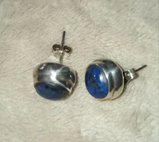 Pendientes Plata y Lapislázuli