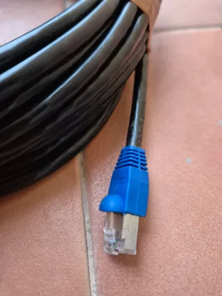 Cable de red Ethernet Cat5 15mts