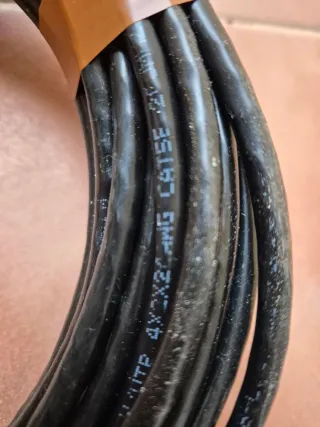 Cable de red Ethernet Cat5 15mts