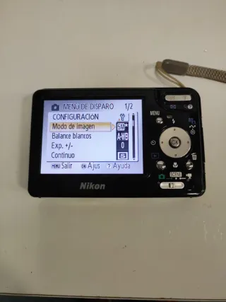 Cámara Nikon COOLPIX S1 Negra