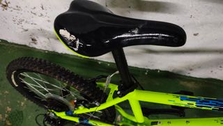 Bicicleta Rockrider niños y niñas Amarilla