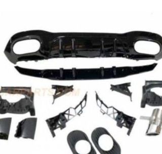 Difusor Trasero Mercedes W177 AMG Look A35