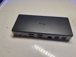 I‑tec Quattro USB‑C Docking Station 2×HDMI 2×DP RJ45 5×USB 3.0