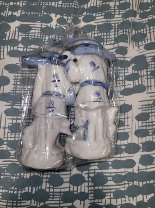 porcelana china figuras pescadores