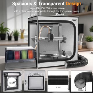 Cerramiento para impresora 3D