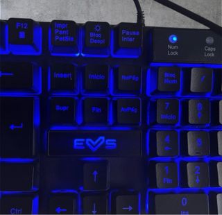 Teclado y Mouse Gaming Retroiluminado Azul