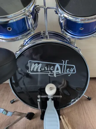 Batería Infantil Music Alley Azul