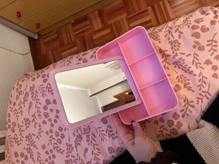 Espejo Tocador MOI* con Luz LED Organizador