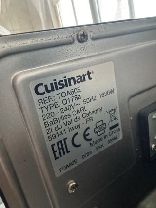 Cuisinart Mini Horno Freidora 7 en 1