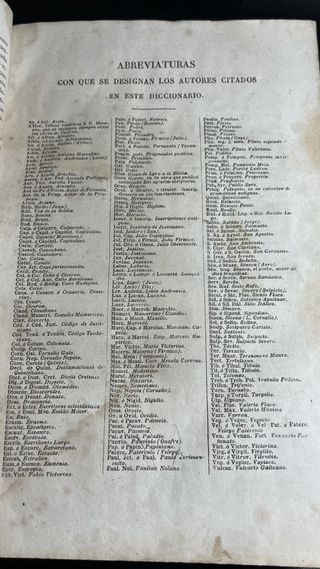 Diccionario Latino-Español Nuevo Valbuena 1843