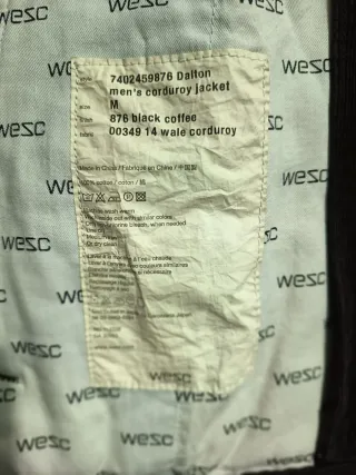 Cazadora Wesc Pana Talla M sin uso