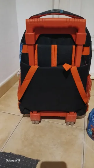 Mochila y neceser Spiderman y Cars