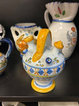 Botijo de cerámica Talavera